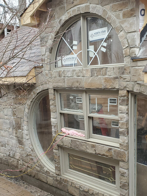 maconnerie maison fenetre